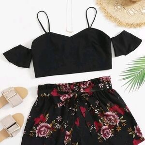 *5 for $20* Black Crop Top Bralette